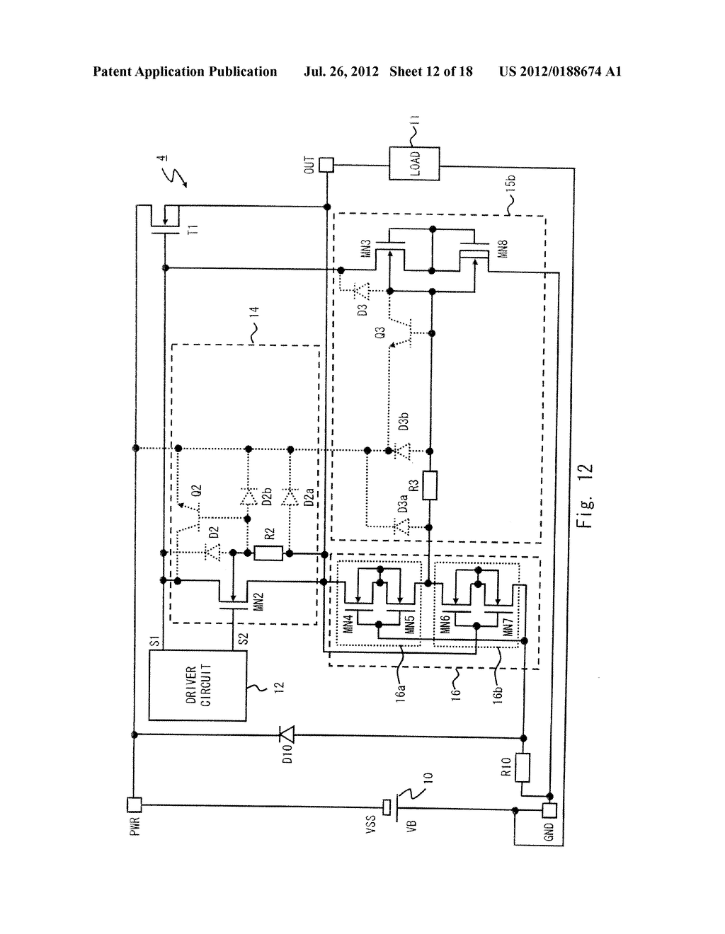 LOAD DRIVING DEVICE - diagram, schematic, and image 13