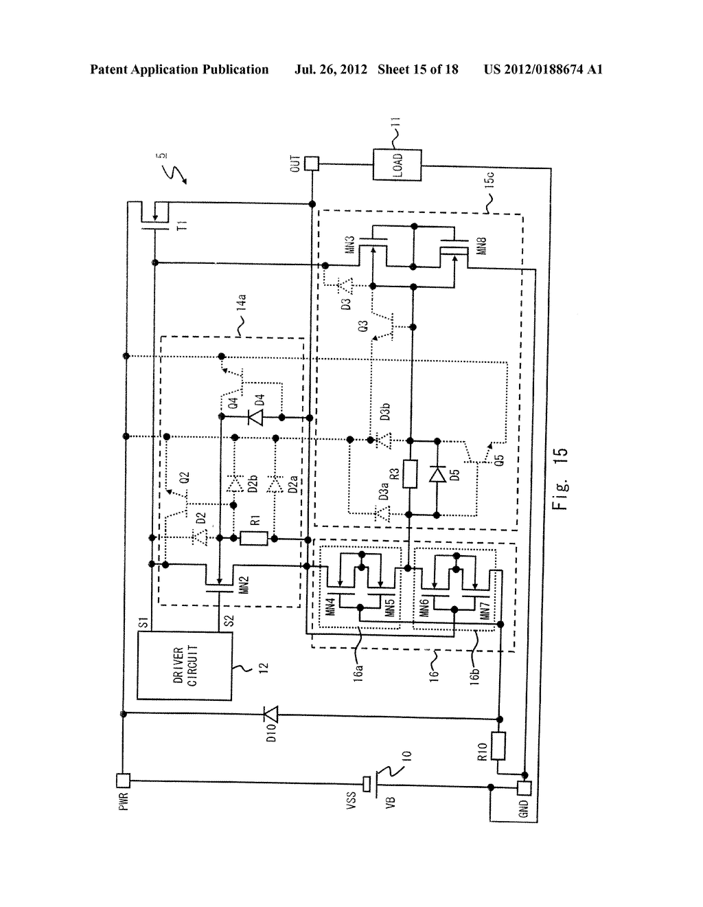 LOAD DRIVING DEVICE - diagram, schematic, and image 16