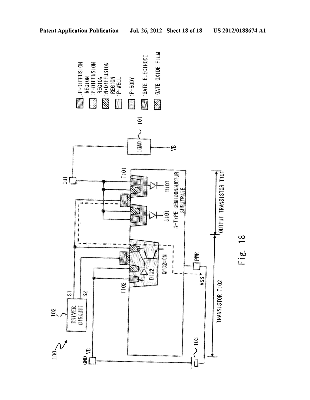 LOAD DRIVING DEVICE - diagram, schematic, and image 19