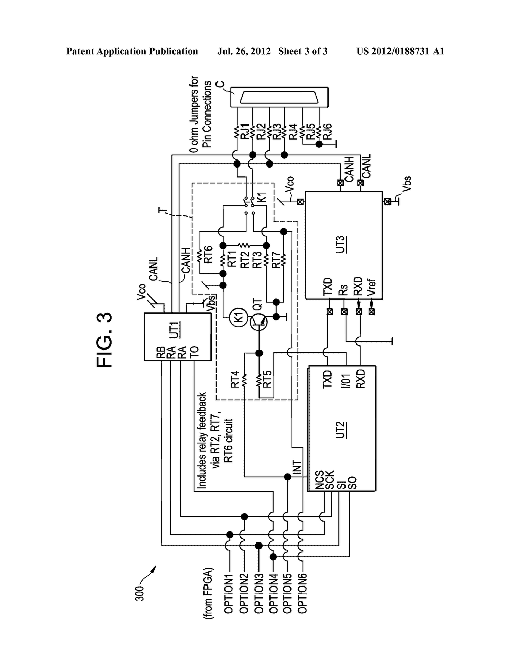 FIELDBUS INTERFACE CIRCUIT BOARD SUPPORTING MULTIPLE INTERFACE TYPES AND     TERMINATIONS - diagram, schematic, and image 04