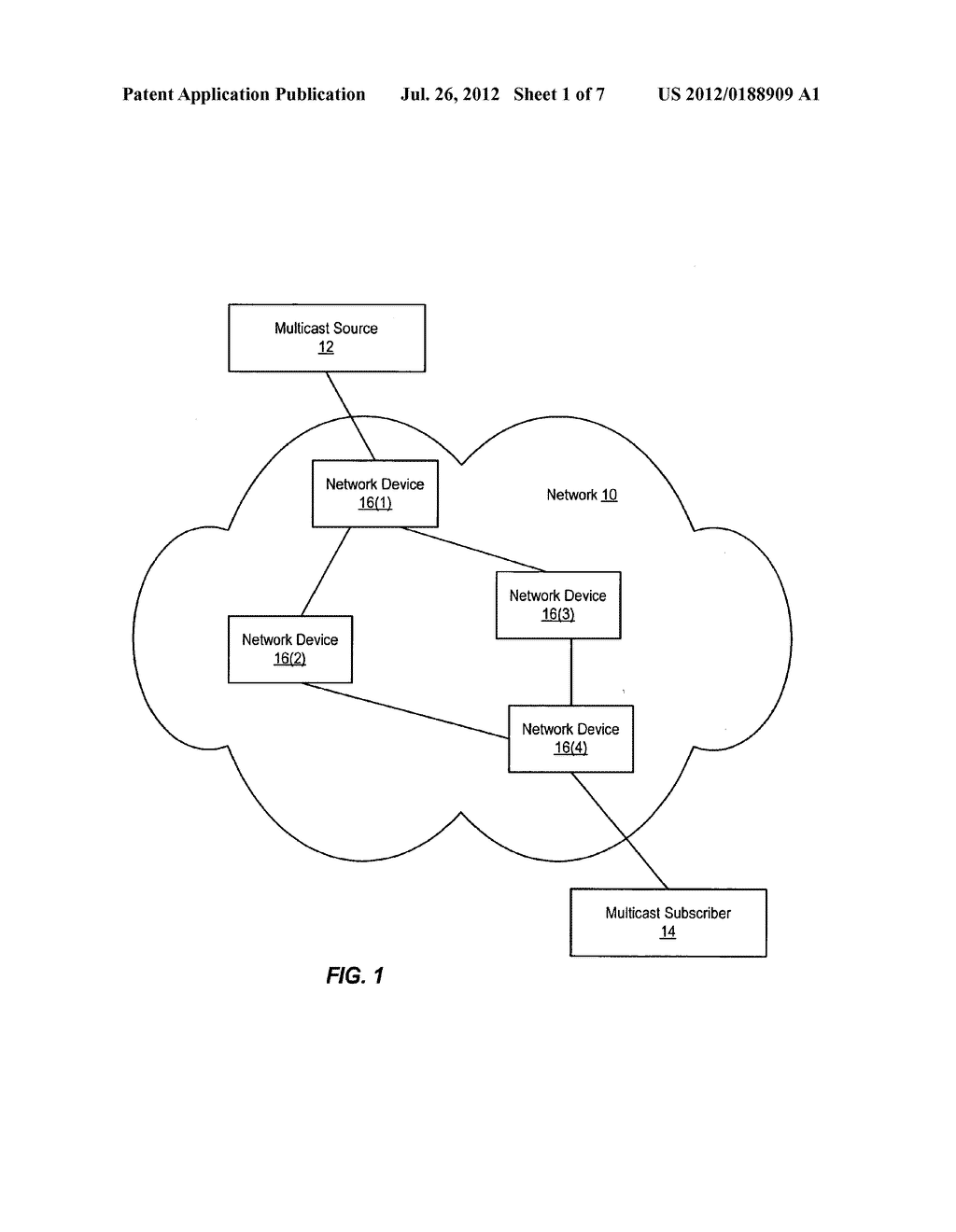 ACKNOWLEDGEMENT-BASED REROUTING OF MULTICAST TRAFFIC - diagram, schematic, and image 02