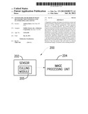 SYSTEM FOR AND METHOD OF IMAGE RECONSTRUCTION WITH DUAL LINE SCANNER USING     LINE COUNTS diagram and image