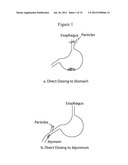 PHARMACEUTICAL FORMULATIONS CONTAINING MICROPARTICLES OR NANOPARTICLES OF     A DELIVERY AGENT diagram and image