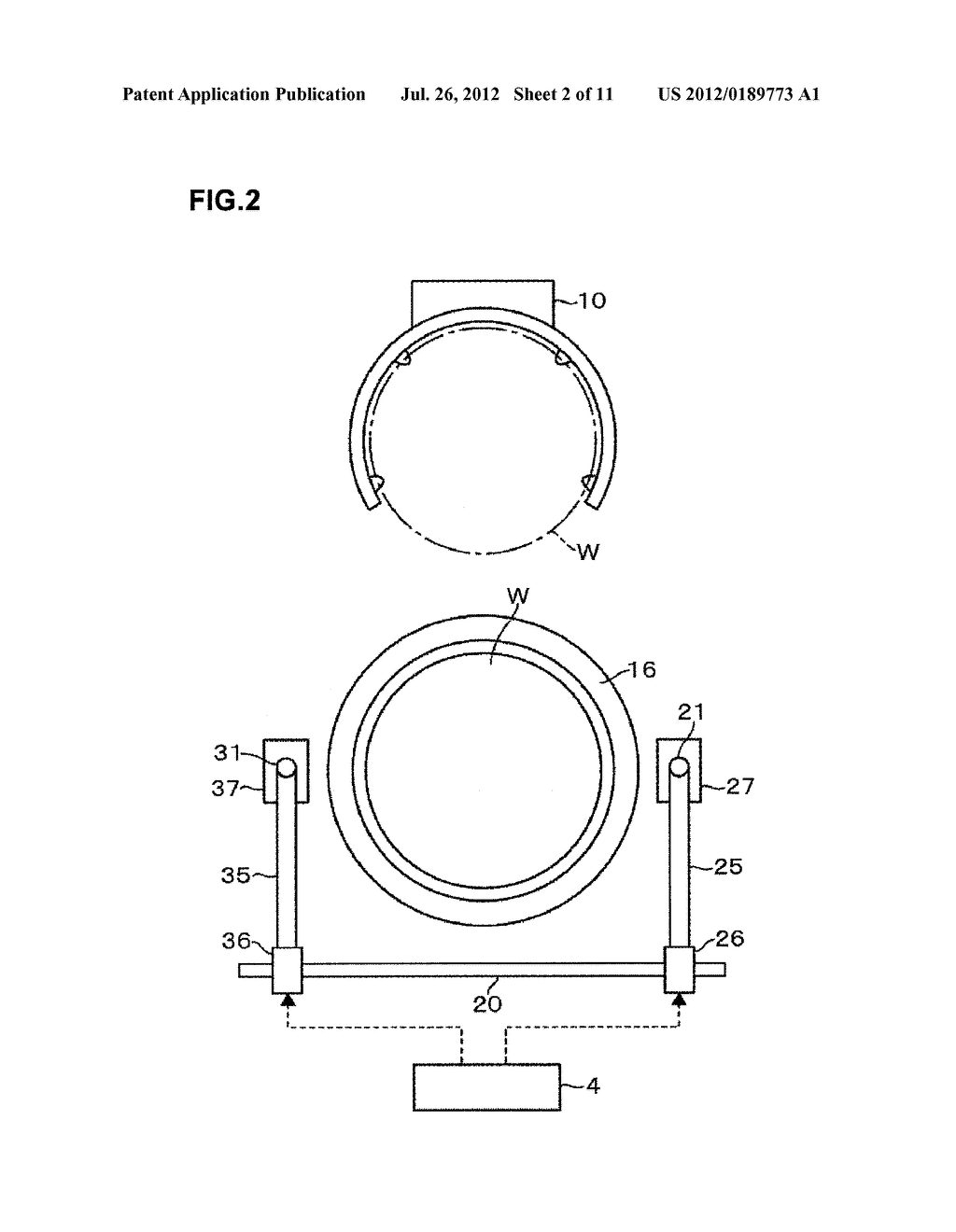 COATING TREATMENT APPARATUS, COATING TREATMENT METHOD, AND NON-TRANSITORY     COMPUTER STORAGE MEDIUM - diagram, schematic, and image 03