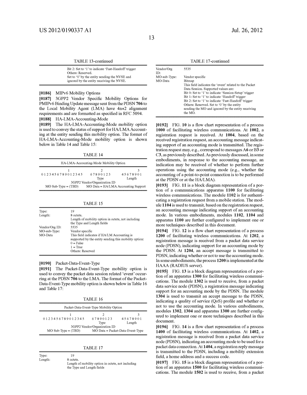 METHODS AND APPARATUS FOR ACCOUNTING AT HOME AGENT (HA) / LOCAL MOBILITY     AGENT (LMA) FOR CDMA2000 SYSTEMS - diagram, schematic, and image 26