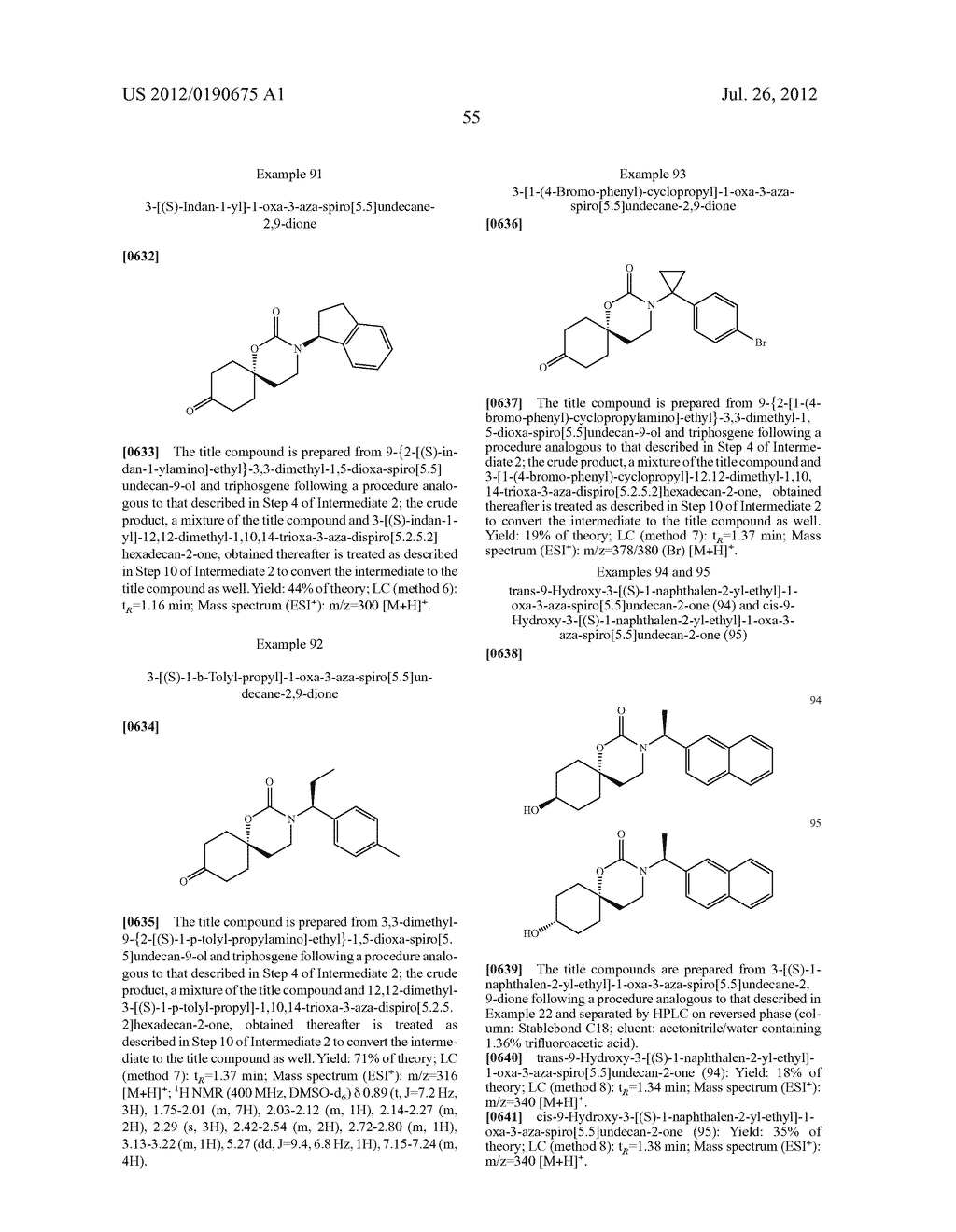 Azaspirohexanones - diagram, schematic, and image 56