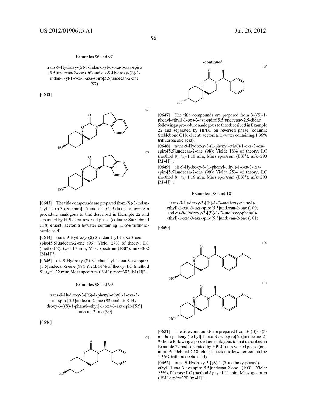Azaspirohexanones - diagram, schematic, and image 57