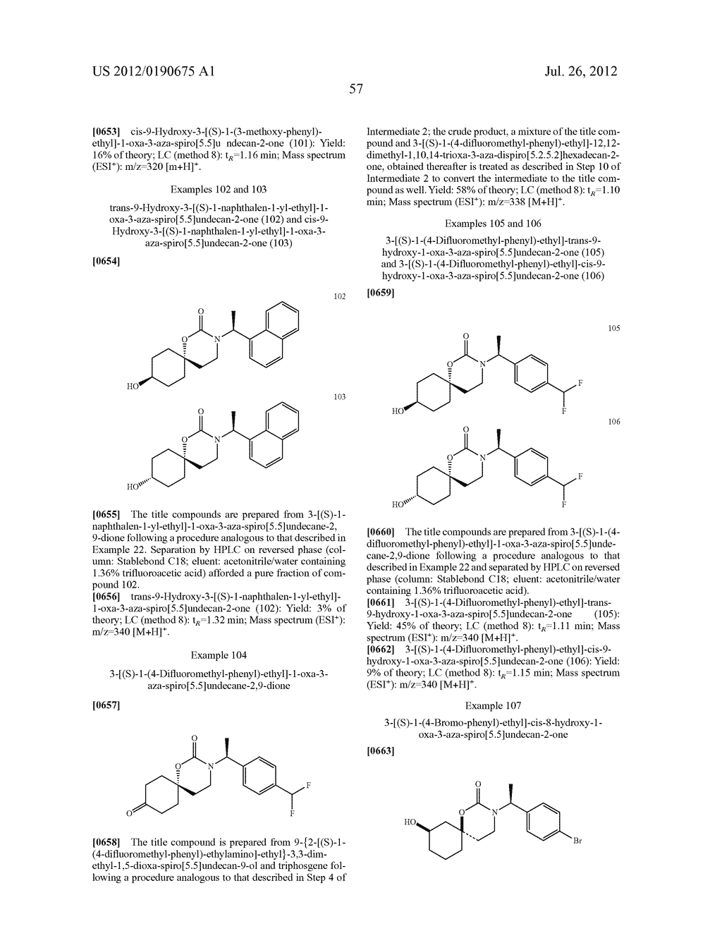 Azaspirohexanones - diagram, schematic, and image 58