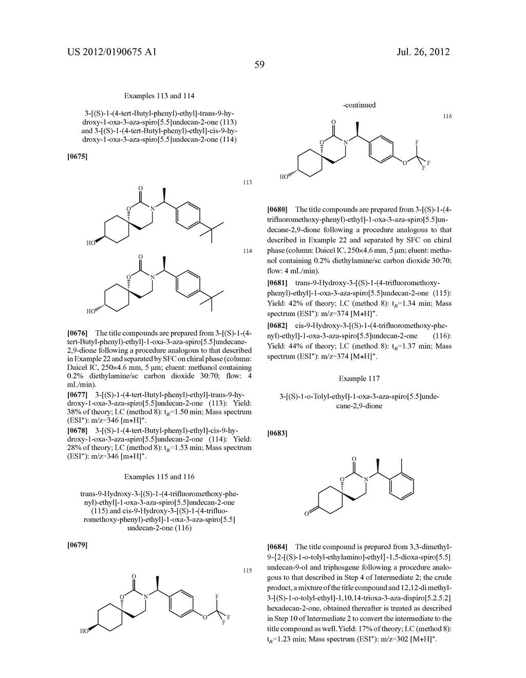 Azaspirohexanones - diagram, schematic, and image 60