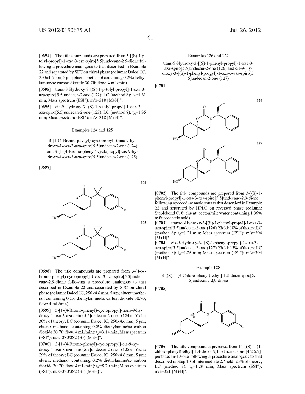 Azaspirohexanones - diagram, schematic, and image 62