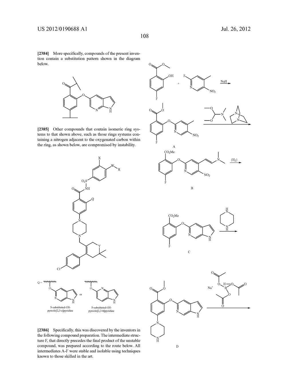 APOPTOSIS-INDUCING AGENTS FOR THE TREATMENT OF CANCER AND IMMUNE AND     AUTOIMMUNE DISEASES - diagram, schematic, and image 109