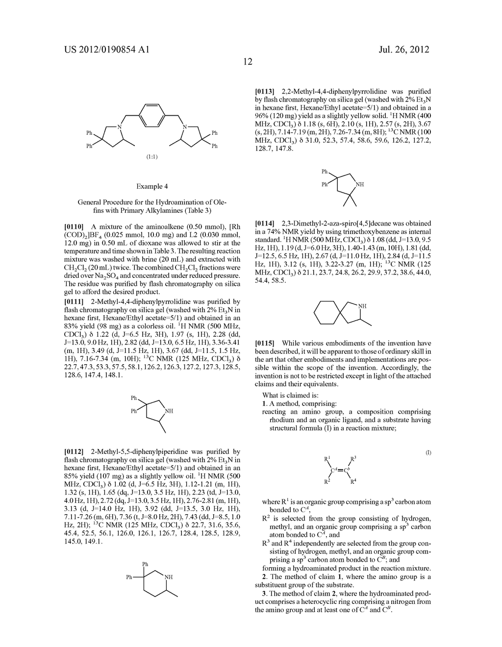 Hydroamination of Alkenes - diagram, schematic, and image 14