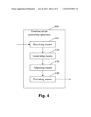 EMOTION SCRIPT GENERATING, EXPERIENCING, AND EMOTION INTERACTION diagram and image