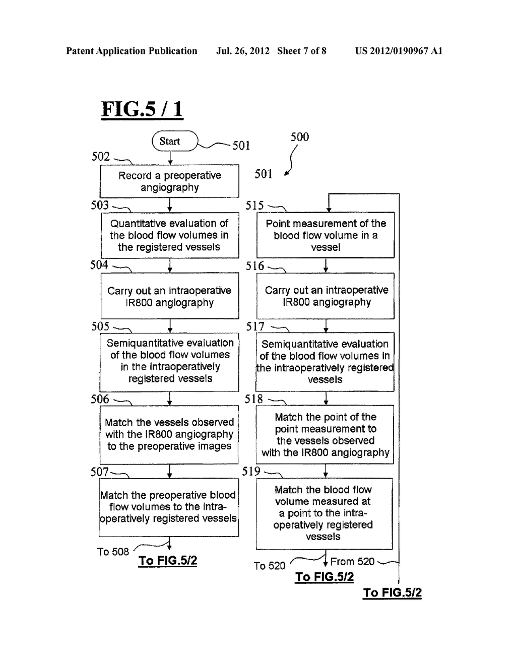 ARRANGEMENT AND METHOD FOR QUANTITATIVELY DETERMINING THE BLOOD FLOW     WITHIN BLOOD VESSELS - diagram, schematic, and image 08