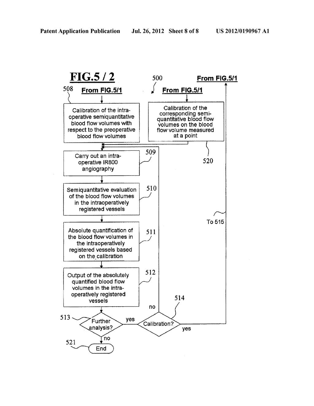 ARRANGEMENT AND METHOD FOR QUANTITATIVELY DETERMINING THE BLOOD FLOW     WITHIN BLOOD VESSELS - diagram, schematic, and image 09