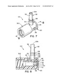 TUBE CONNECTOR WITH INTEGRATED RELIEF VALVE diagram and image