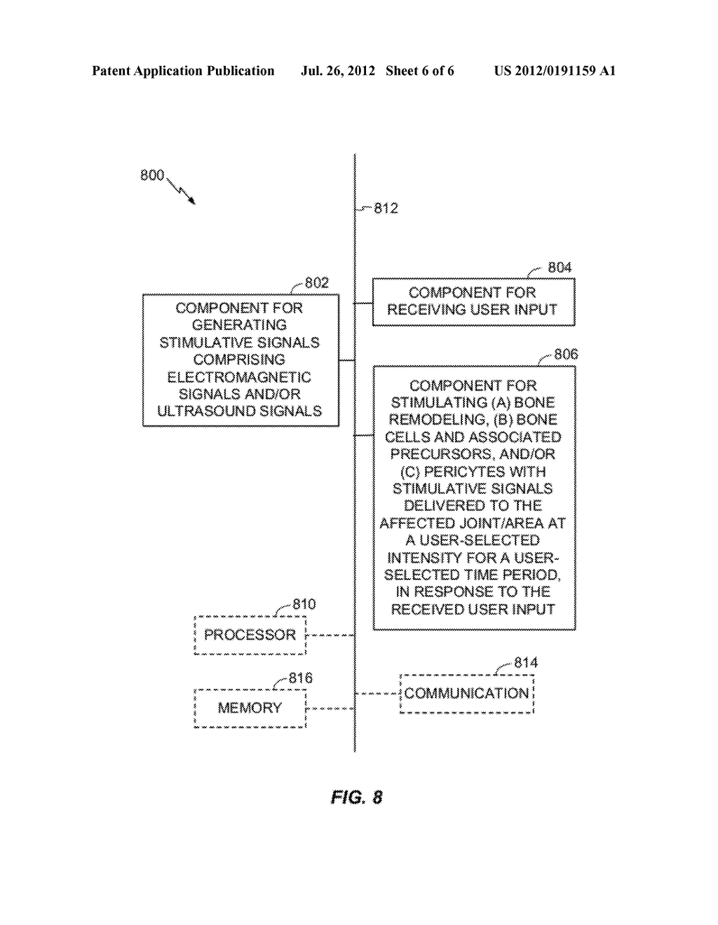 METHOD AND DEVICE FOR TREATING OSTEOARTHRITIS NONINVASIVELY - diagram, schematic, and image 07