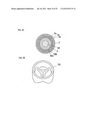 BASE MATERIAL FOR FORMING VALVED LUMEN SHAPE TISSUE, METHOD FOR PRODUCING     VALVED LUMEN SHAPE TISSUE, AND VALVED ARTIFICIAL BLOOD VESSEL diagram and image