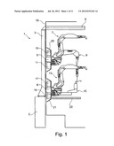 ROBOT ARRANGEMENT, IN PARTICULAR IN A PAINTING BOOTH diagram and image