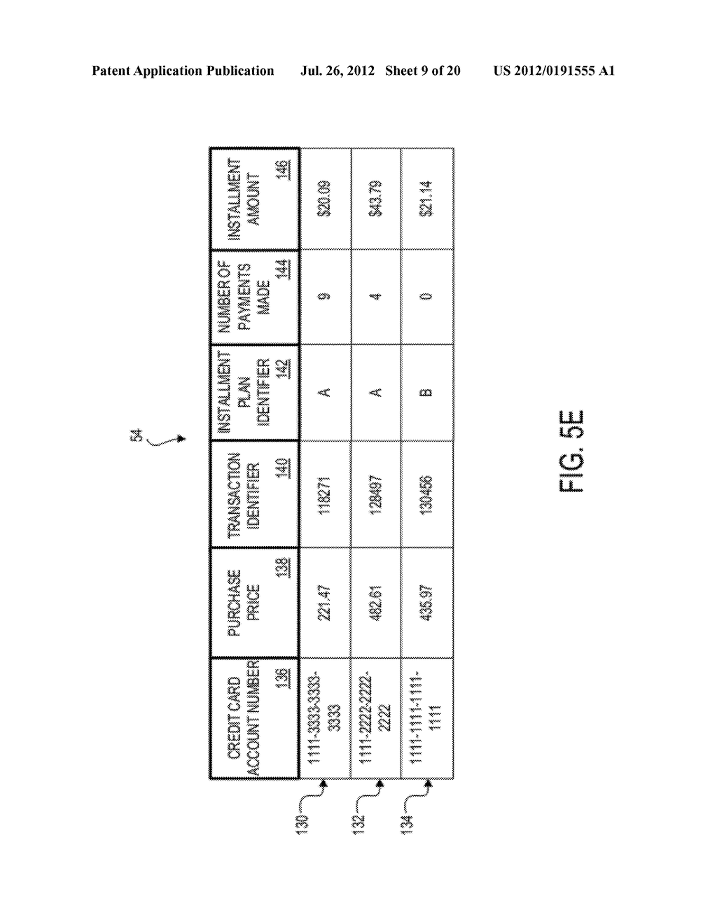 METHOD AND APPARATUS FOR PROVIDING AND PROCESSING INSTALLMENT PLANS AT A     TERMINAL - diagram, schematic, and image 10