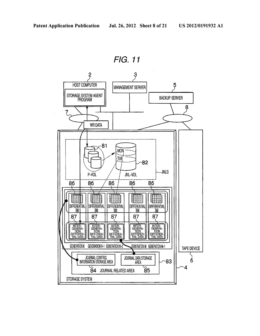 COMPUTER SYSTEM AND BACKUP METHOD THEREFOR - diagram, schematic, and image 09