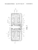 Component Positioning Structure for Components Received in a Motor s Shaft     Tube diagram and image