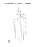 VEHICLE DOOR FRAME STRUCTURE AND METHOD OF PRODUCING VEHICLE DOOR FRAME diagram and image