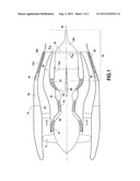 EXHAUST NOZZLE FOR A BYPASS AIRPLANE TURBOJET HAVING A DEPLOYABLE     SECONDARY COVER AND A RETRACTABLE CENTRAL BODY diagram and image