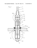 Flow Sensors Having a Flow Duct in the Cover, and Sensor Tip as     Intermediate Product diagram and image