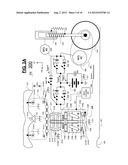 Transportation device with reciprocating part and kinetic storage diagram and image