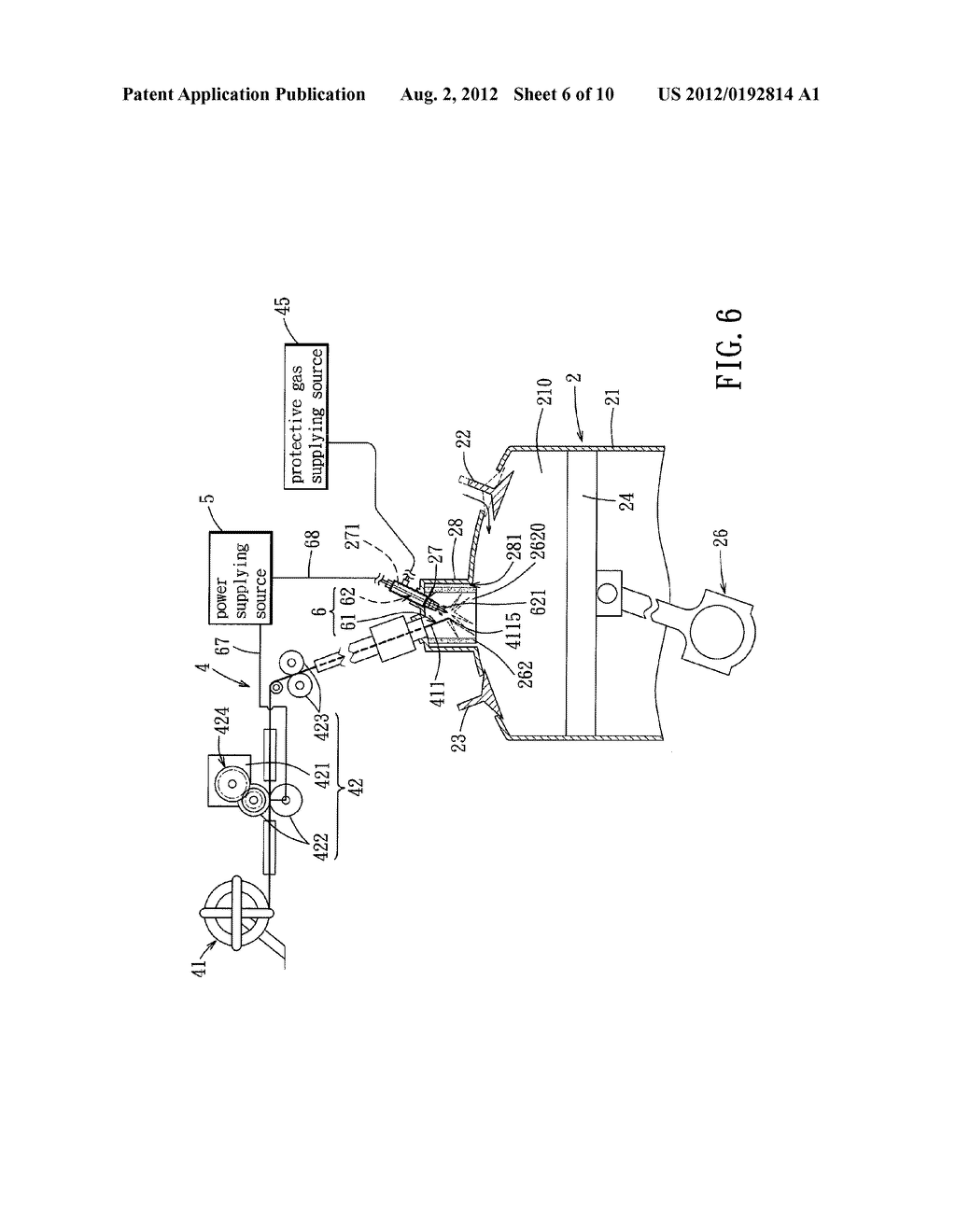 METAL FUEL POWERED DRIVING SYSTEM AND METHOD OF DRIVING A PISTON IN A     CYLINDER - diagram, schematic, and image 07