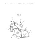 TOOTHED BELT COVERED BY A CLOTH AND DRIVE SYSTEM COMPRISING THE SAME diagram and image