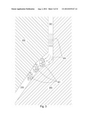 Fluid Path between the Outer Surface of a Tool and an Expandable Blade diagram and image