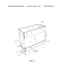 One Piece Shipping and Display Container diagram and image