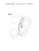 METHOD OF LIMITING A LOAD APPLIED ON A SEAT BELT IN AN EMERGENCY diagram and image