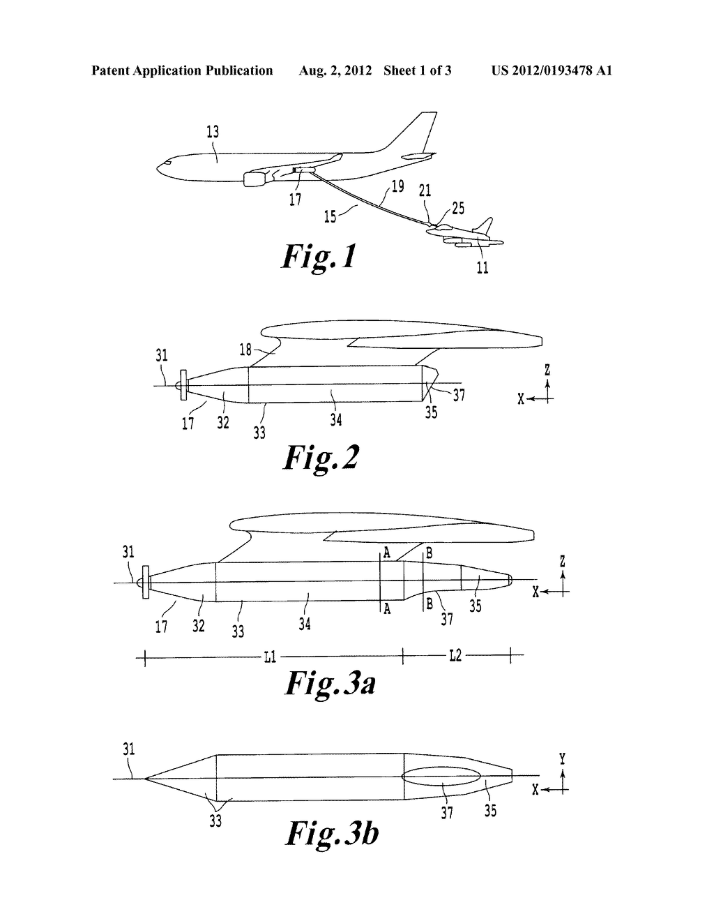 WING-MOUNTED REFUELING POD IN A TANKER AIRCRAFT - diagram, schematic, and image 02