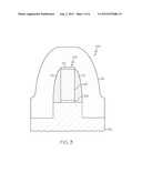 SEMICONDUCTOR DEVICES HAVING ENCAPSULATED STRESSOR REGIONS AND RELATED     FABRICATION METHODS diagram and image