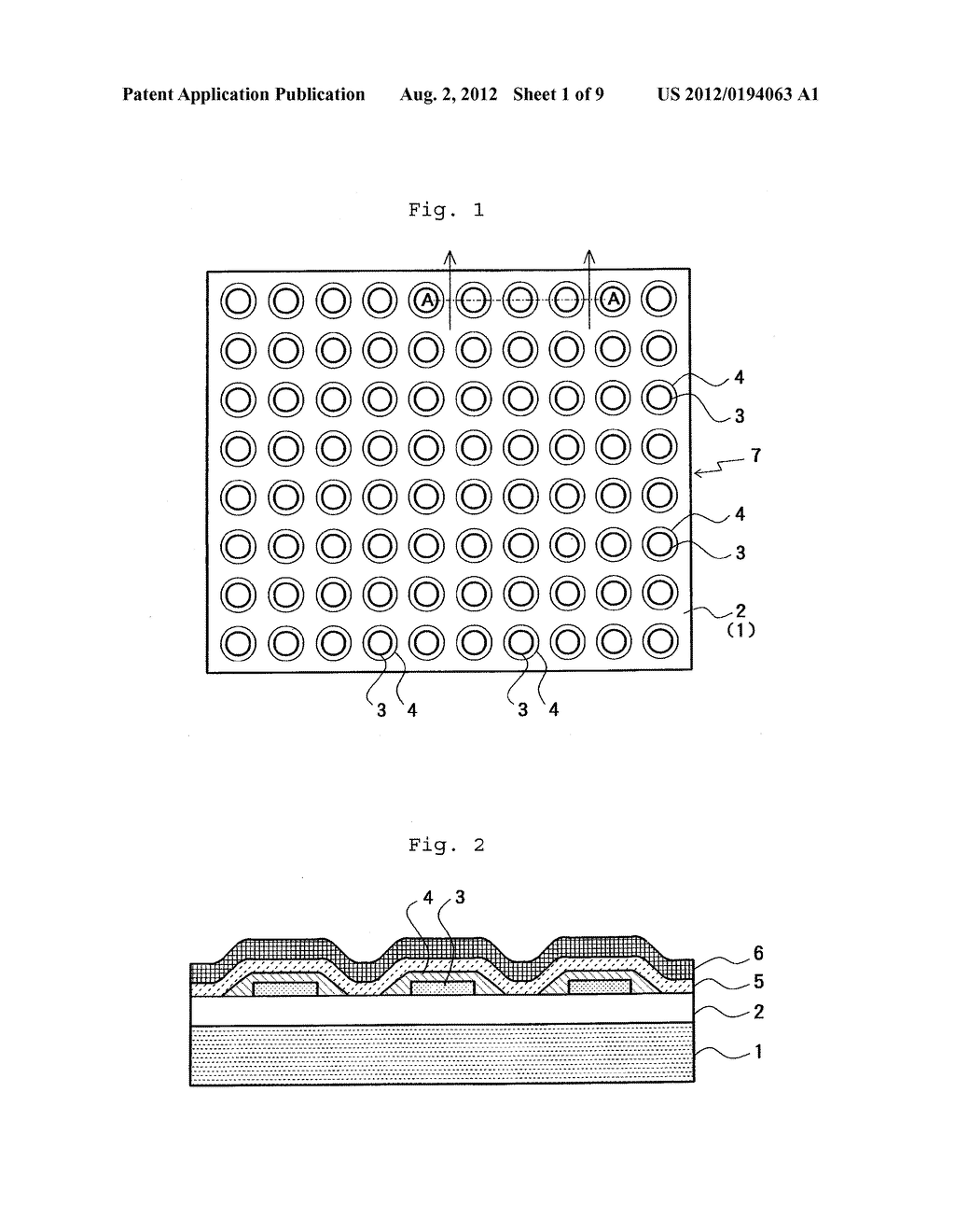 LIGHT EMITTING APPARATUS WITH AN ORGANIC ELECTROLUMINESCENCE CELL - diagram, schematic, and image 02