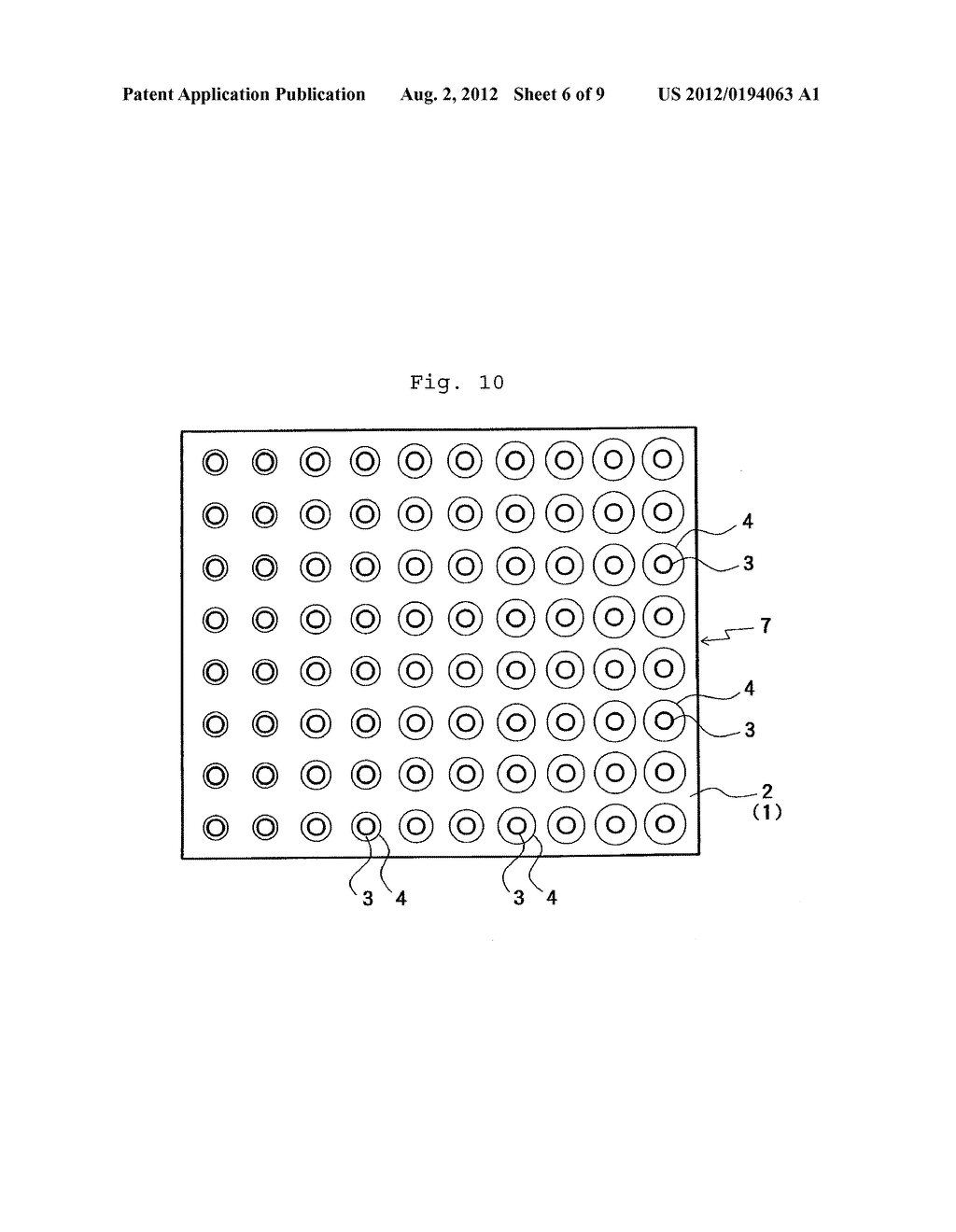 LIGHT EMITTING APPARATUS WITH AN ORGANIC ELECTROLUMINESCENCE CELL - diagram, schematic, and image 07