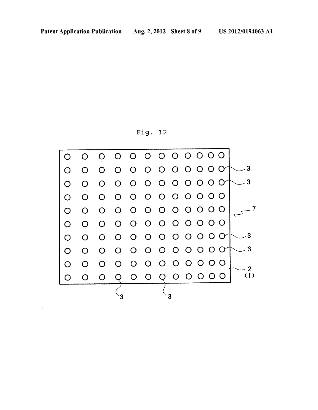 LIGHT EMITTING APPARATUS WITH AN ORGANIC ELECTROLUMINESCENCE CELL - diagram, schematic, and image 09