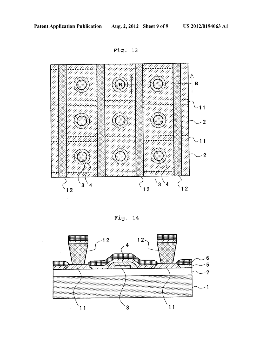 LIGHT EMITTING APPARATUS WITH AN ORGANIC ELECTROLUMINESCENCE CELL - diagram, schematic, and image 10