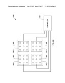 METHODS AND SYSTEMS FOR MEMS CMOS DEVICES HAVING ARRAYS OF ELEMENTS diagram and image