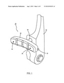 BICYCLE BRAKE DEVICE HAVING A WARNING FUNCTION diagram and image