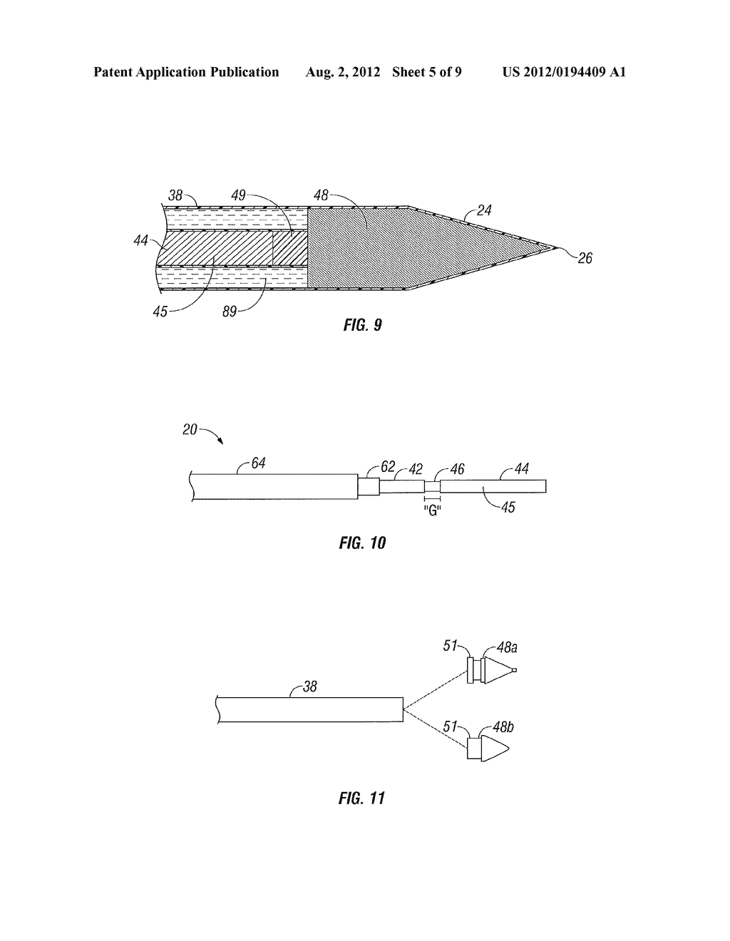 Choked Dielectric Loaded Tip Dipole Microwave Antenna - diagram, schematic, and image 06