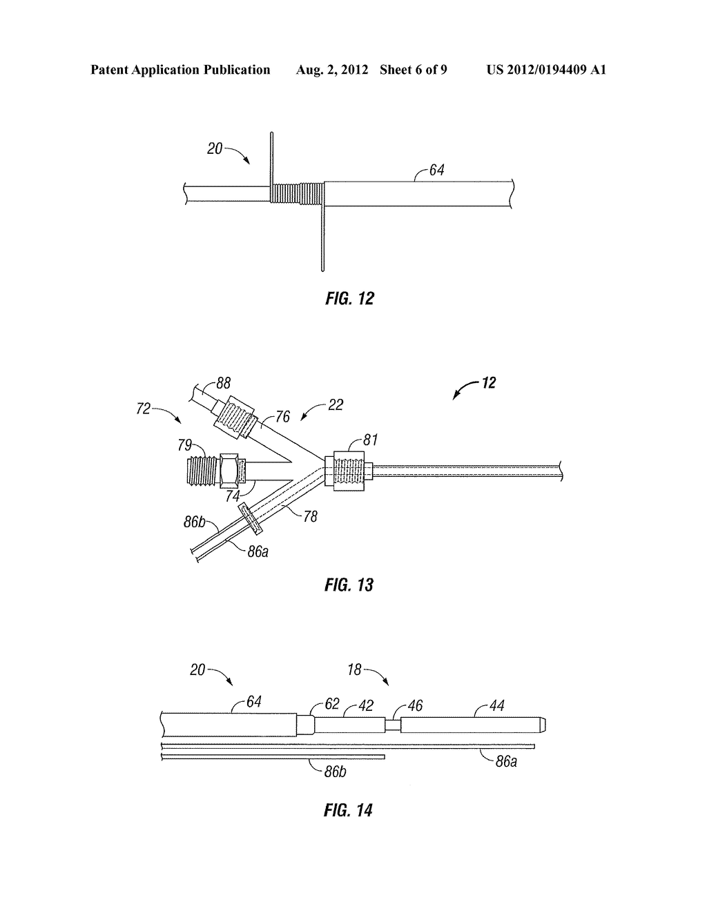 Choked Dielectric Loaded Tip Dipole Microwave Antenna - diagram, schematic, and image 07