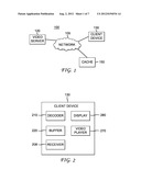 System and Method for Managing Cache Storage in Adaptive Video Streaming     System diagram and image