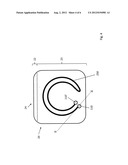 IMPLANTABLE DEVICE HAVING AN INTEGRATED CERAMIC BUSHING diagram and image