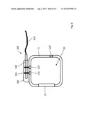 IMPLANTABLE DEVICE HAVING AN INTEGRATED CERAMIC BUSHING diagram and image