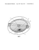 NON-GLARE REFLECTIVE LED LIGHTING APPARATUS WITH HEAT SINK MOUNTING diagram and image