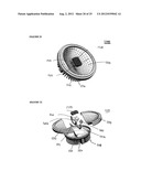 NON-GLARE REFLECTIVE LED LIGHTING APPARATUS WITH HEAT SINK MOUNTING diagram and image